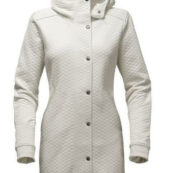 north face quilted coat womens